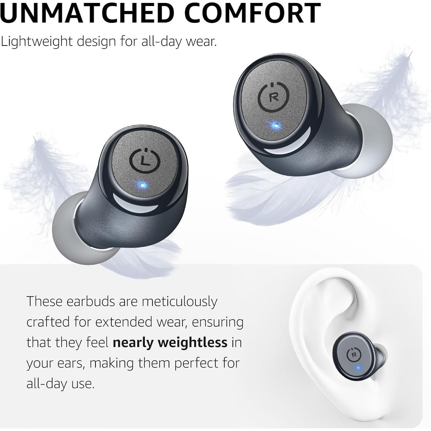 Auriculares Inalámbricos TOZO T10 Bluetooth 5.3 IPX8 55H