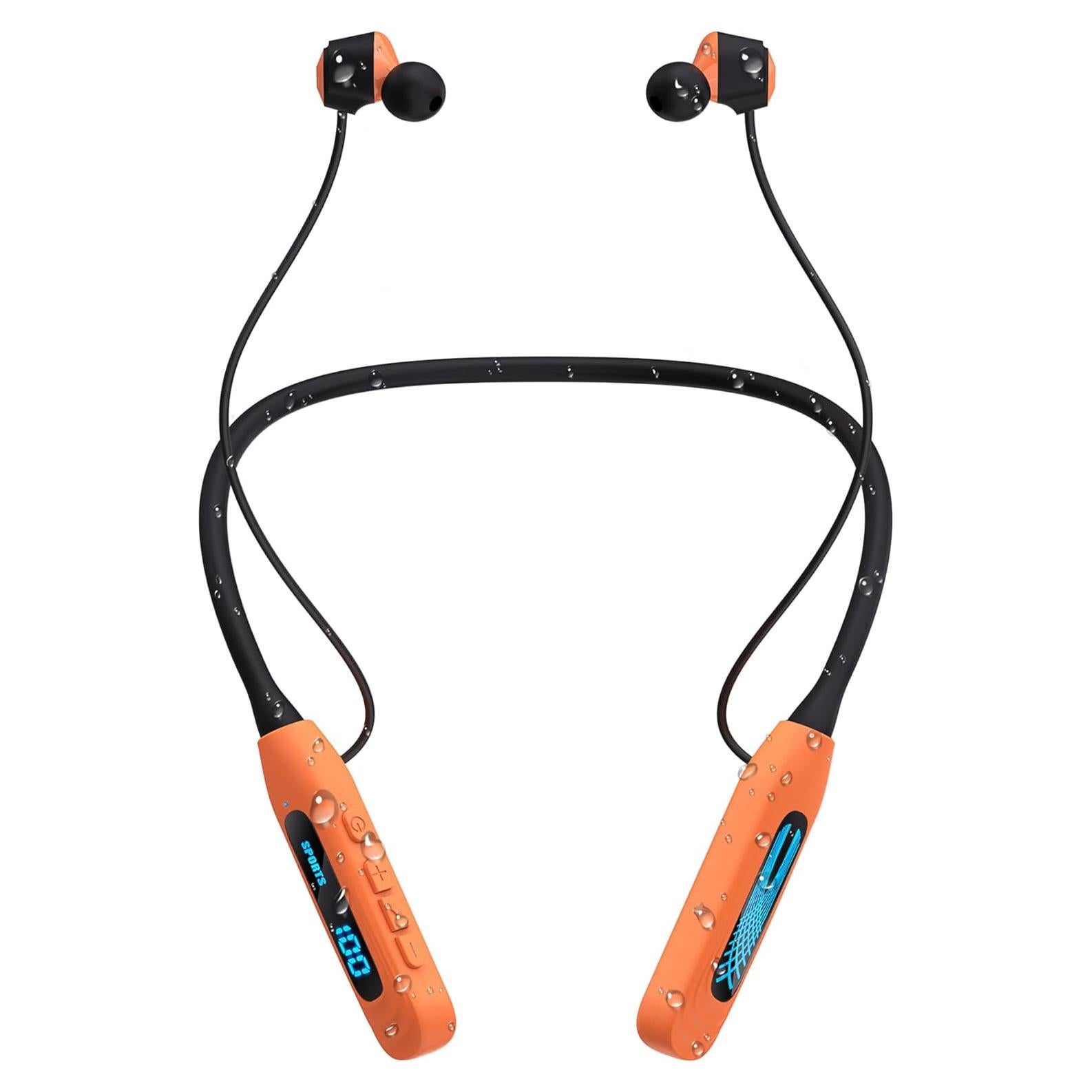 Auriculares Bluetooth Neckband JL&MI, 80 Horas Batería, LED