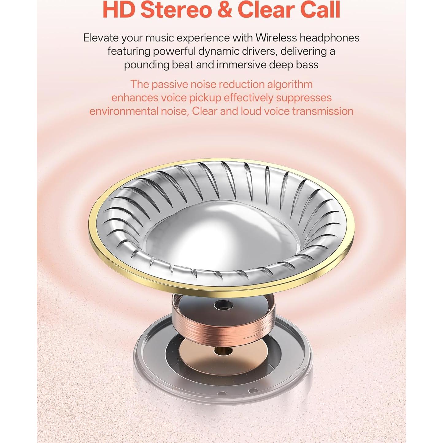 Auriculares Bluetooth Neckband JL&MI, 80 Horas Batería, LED