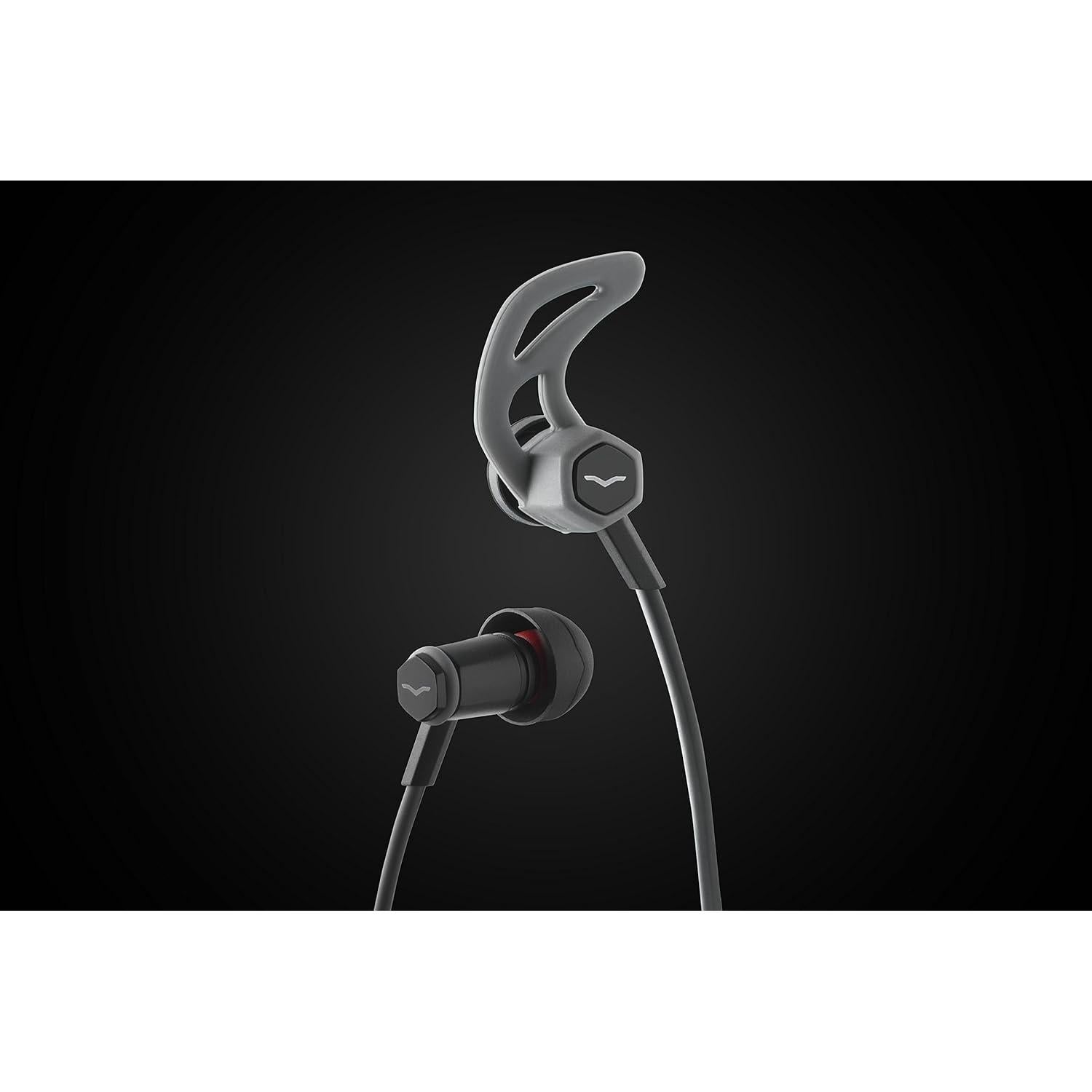 Auriculares deportivos V-MODA Forza Hi-Res con micrófono - Negro