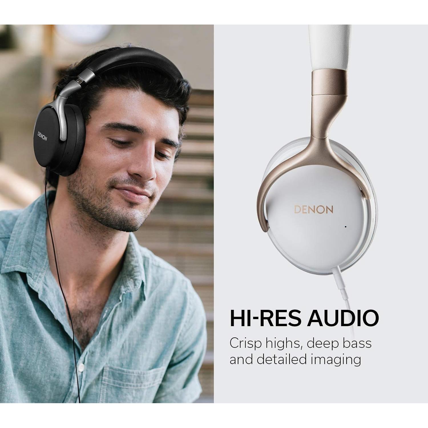 Auriculares Inalámbricos Denon AH-GC25W Bluetooth Hi-Res 30h