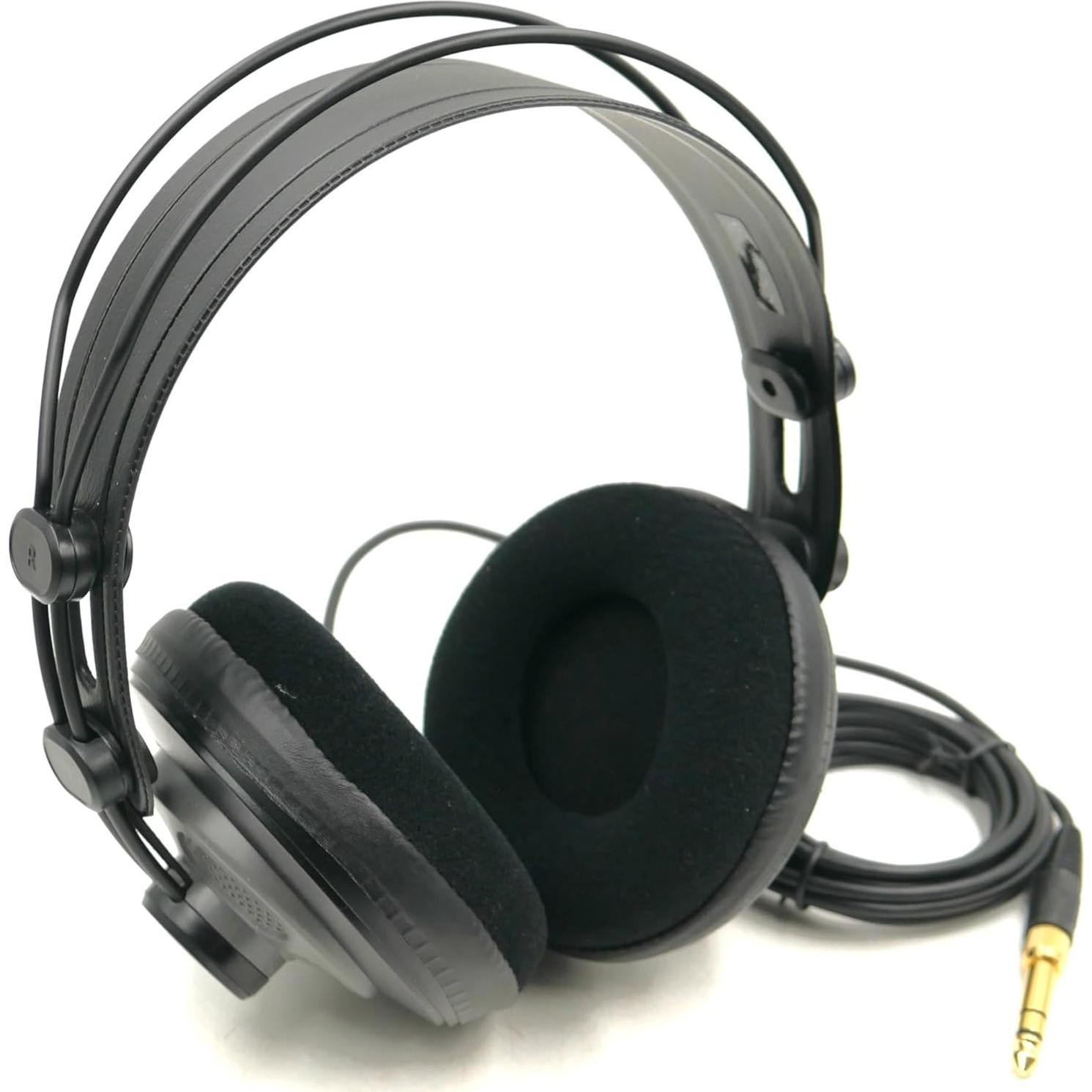 Auriculares de Estudio Samson SR850G Semiabiertos 50mm Grafito