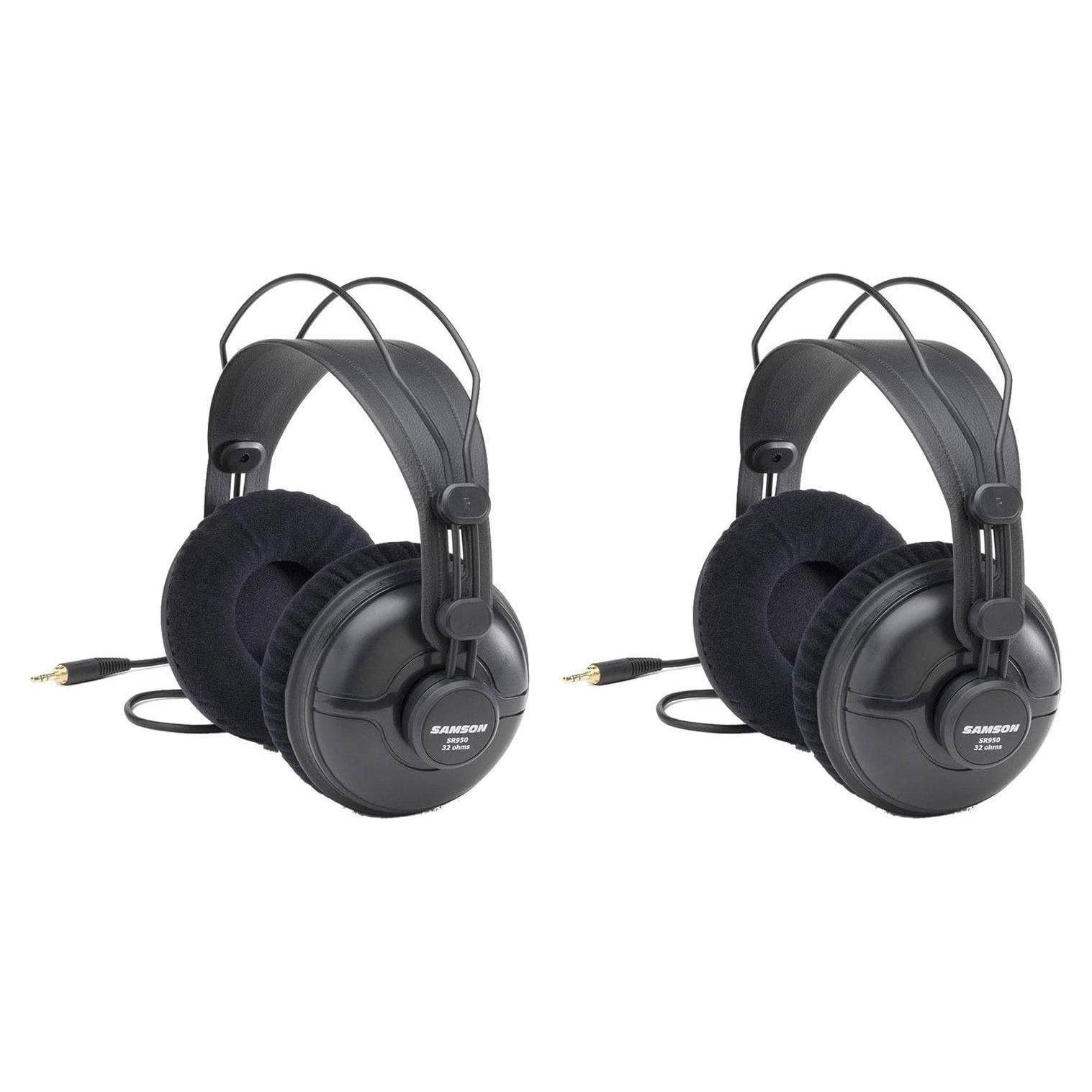 Auriculares de Estudio Samson SR950 con Aislamiento de Sonido