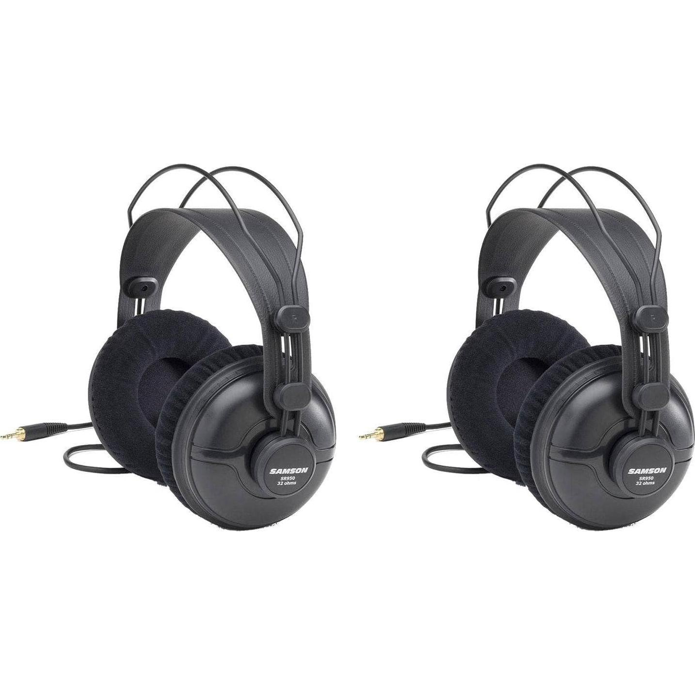 Auriculares de Estudio Samson SR950 con Aislamiento de Sonido