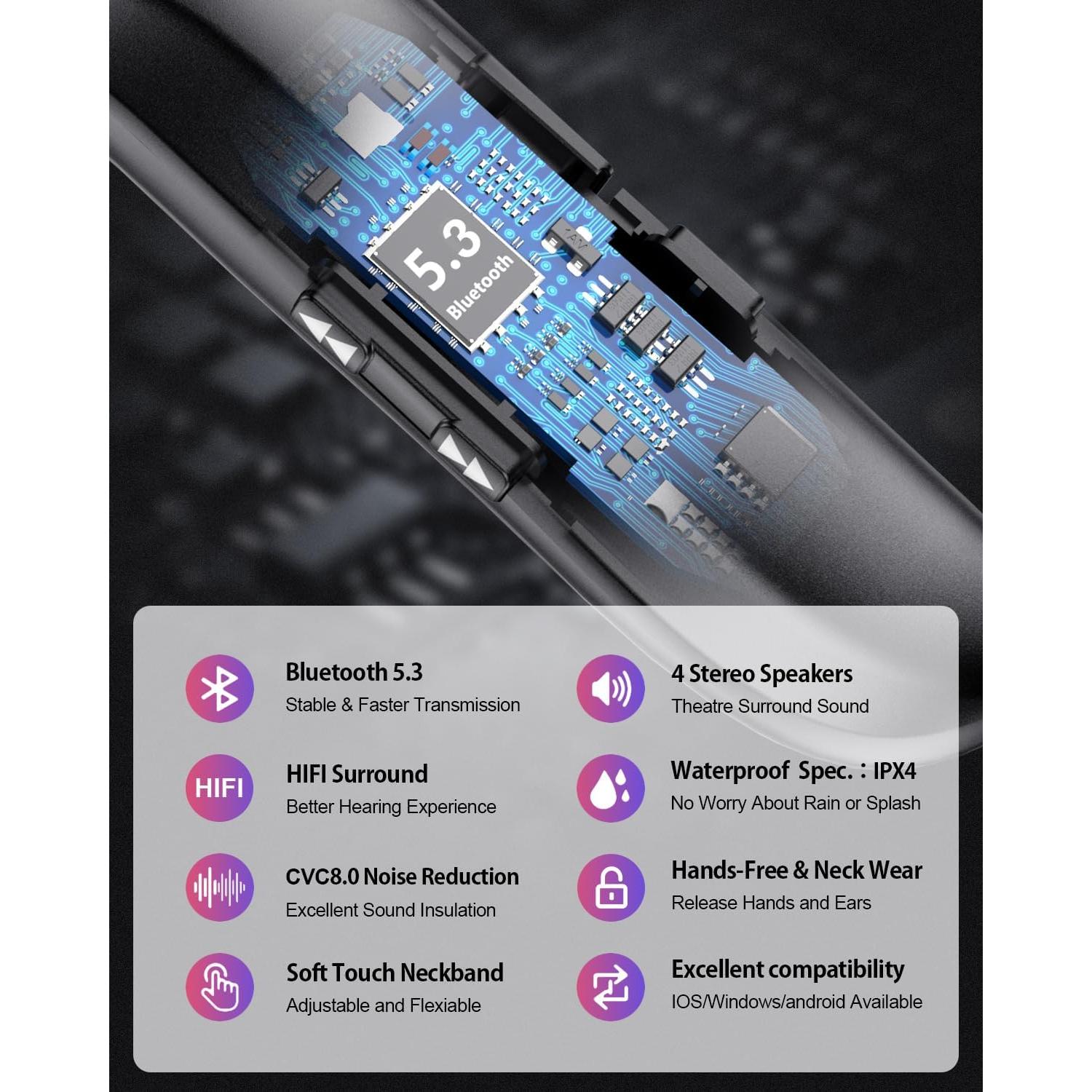 Altavoz Bluetooth Gardway BBH-929s Pro 3D Inalámbrico Negro