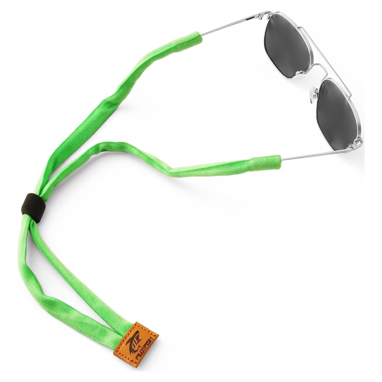 Correa para Gafas de Sol Pilotfish Algodón Verde Lima