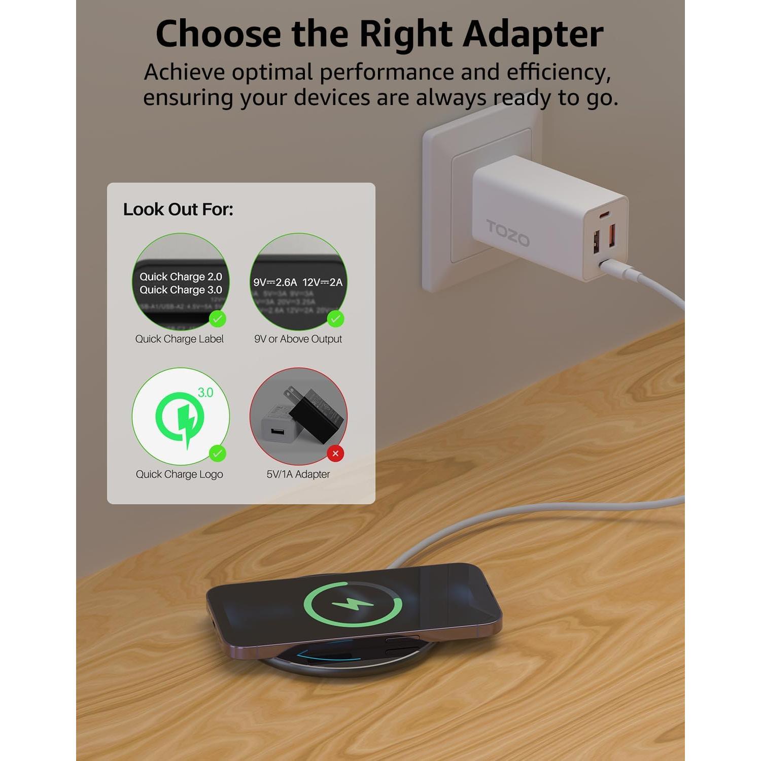 Auriculares Inalámbricos TOZO T6 con Cargador Rápido 15W