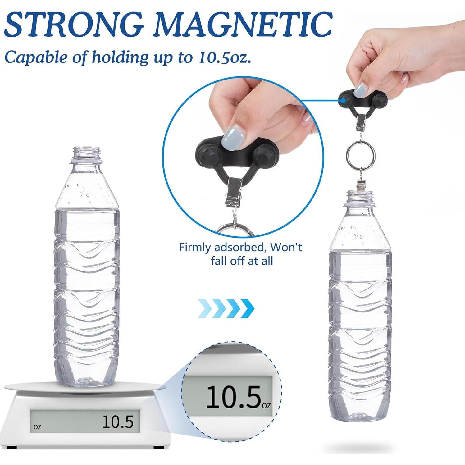 Soporte Magnético para Gafas HKNR Clip Unisex Negro