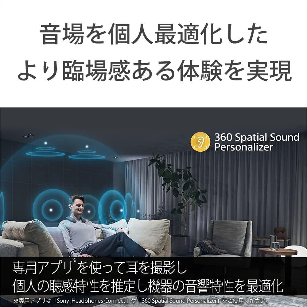 Altavoz Inalámbrico de Cuello Sony SRS-NS7, Audio 360, 12h Batería