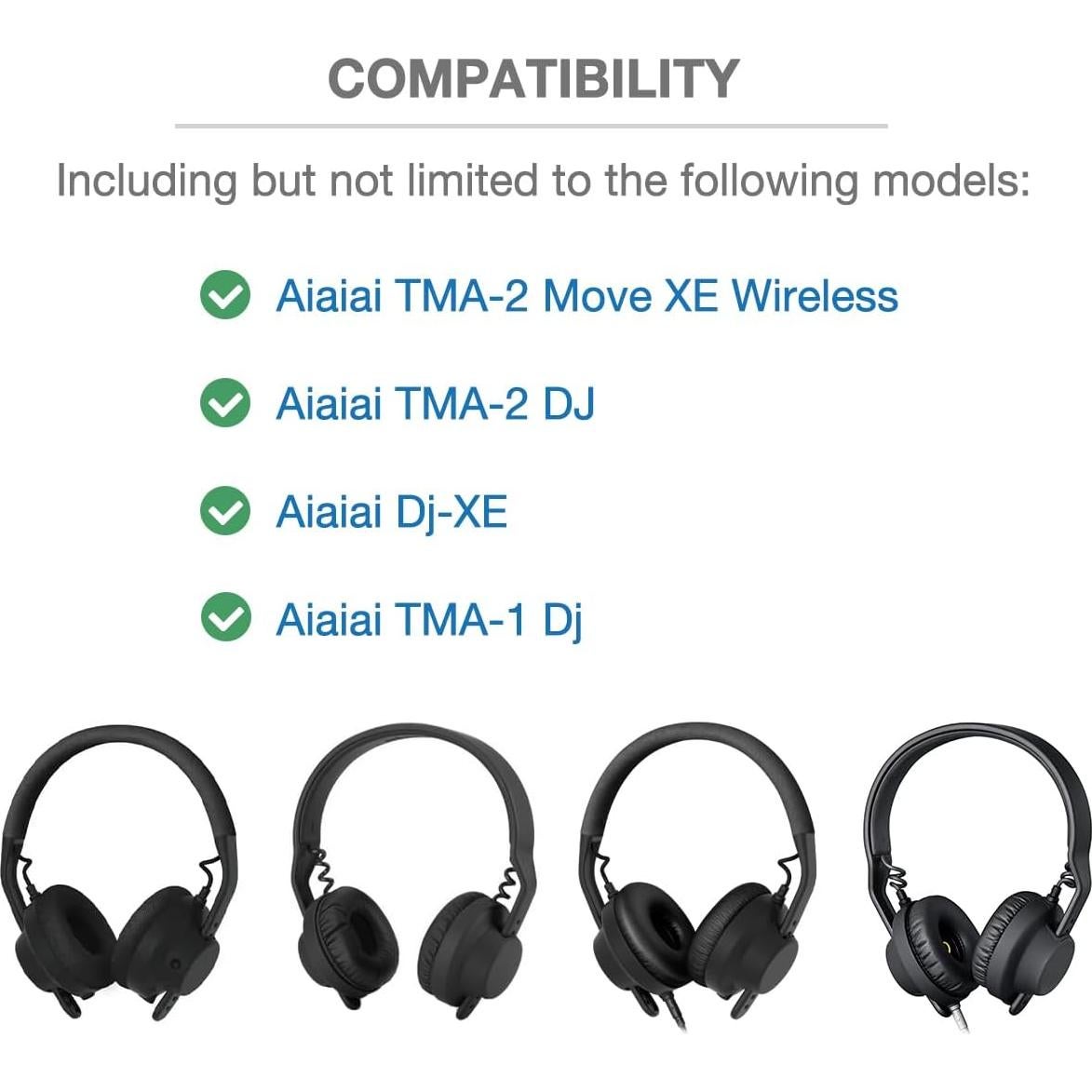 Funda de Almohadilla Voarmaks para Banda AIAIAI TMA-2 DJ