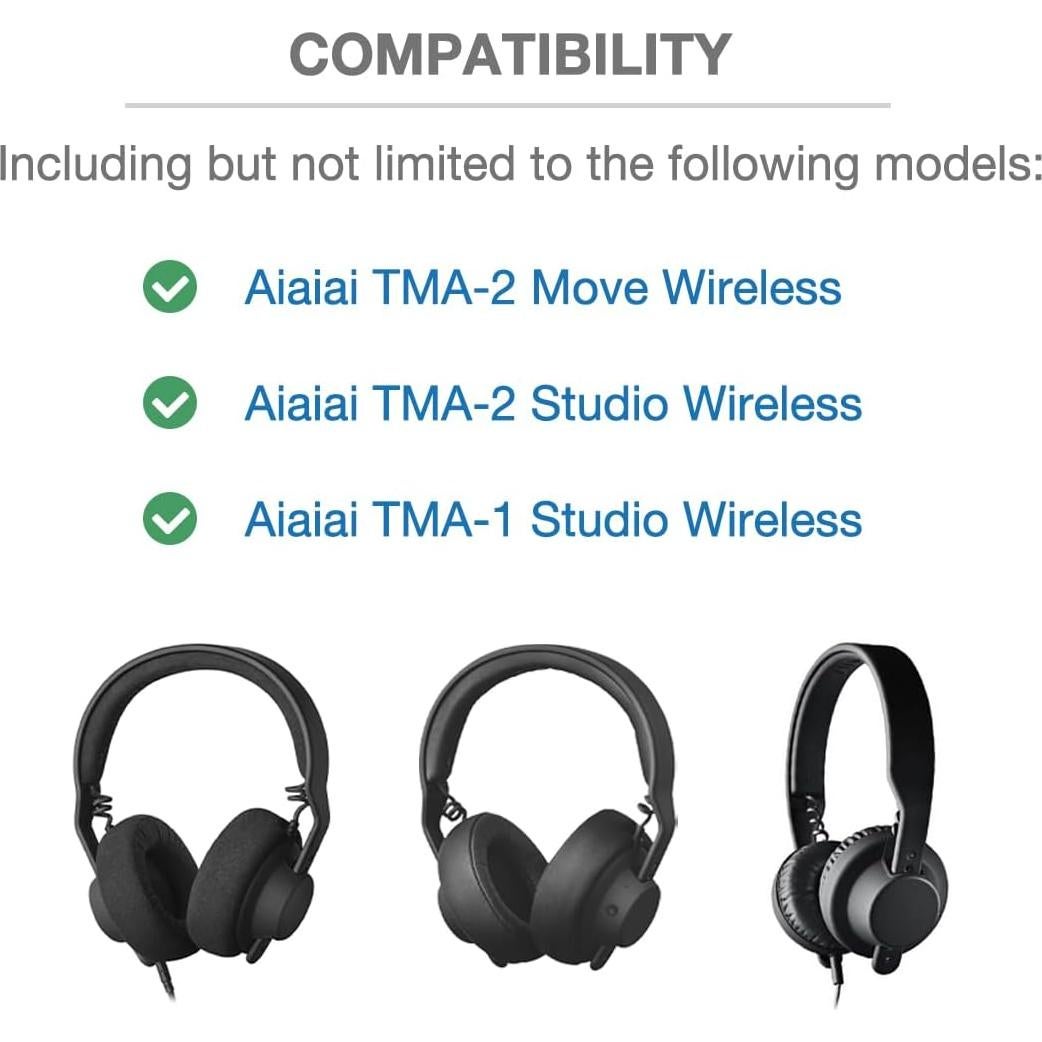 Funda de Almohadilla Voarmaks para Banda AIAIAI TMA-2 y TMA-1