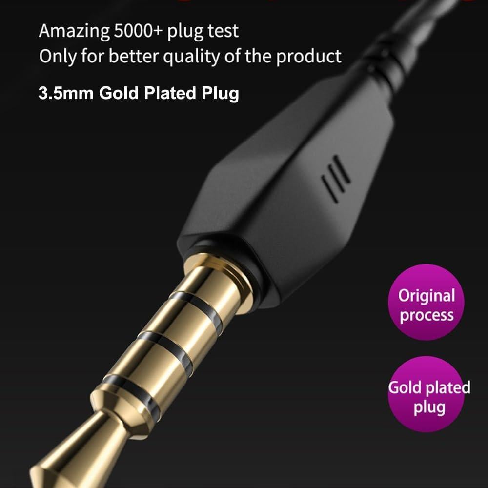 Auriculares Gaming con Cable QKZ AK6, 1DD, 3.5mm, Negro