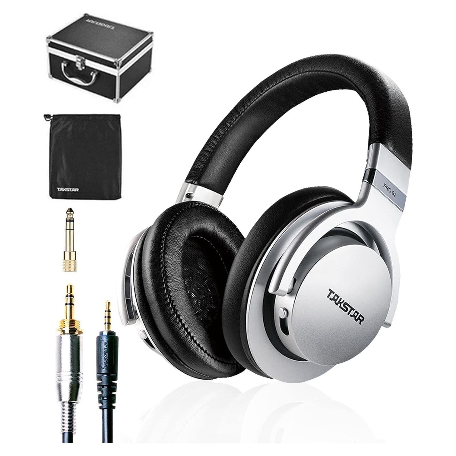 Auriculares de Monitor TAKSTAR PRO82, 40mm, Cancelación de Ruido