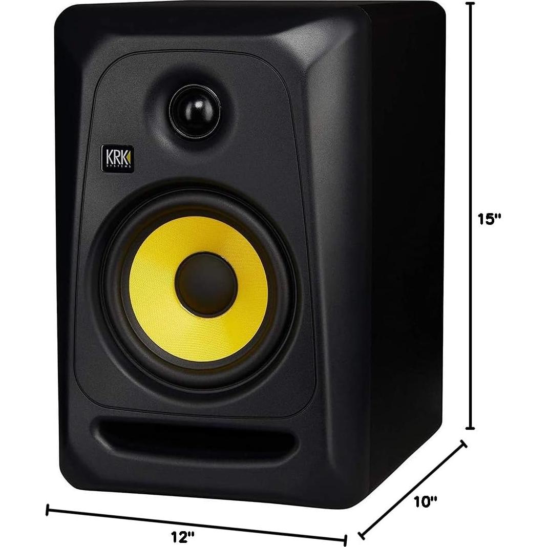Monitores de Estudio KRK Classic 5 Biamplificados (Par) 12.7cm