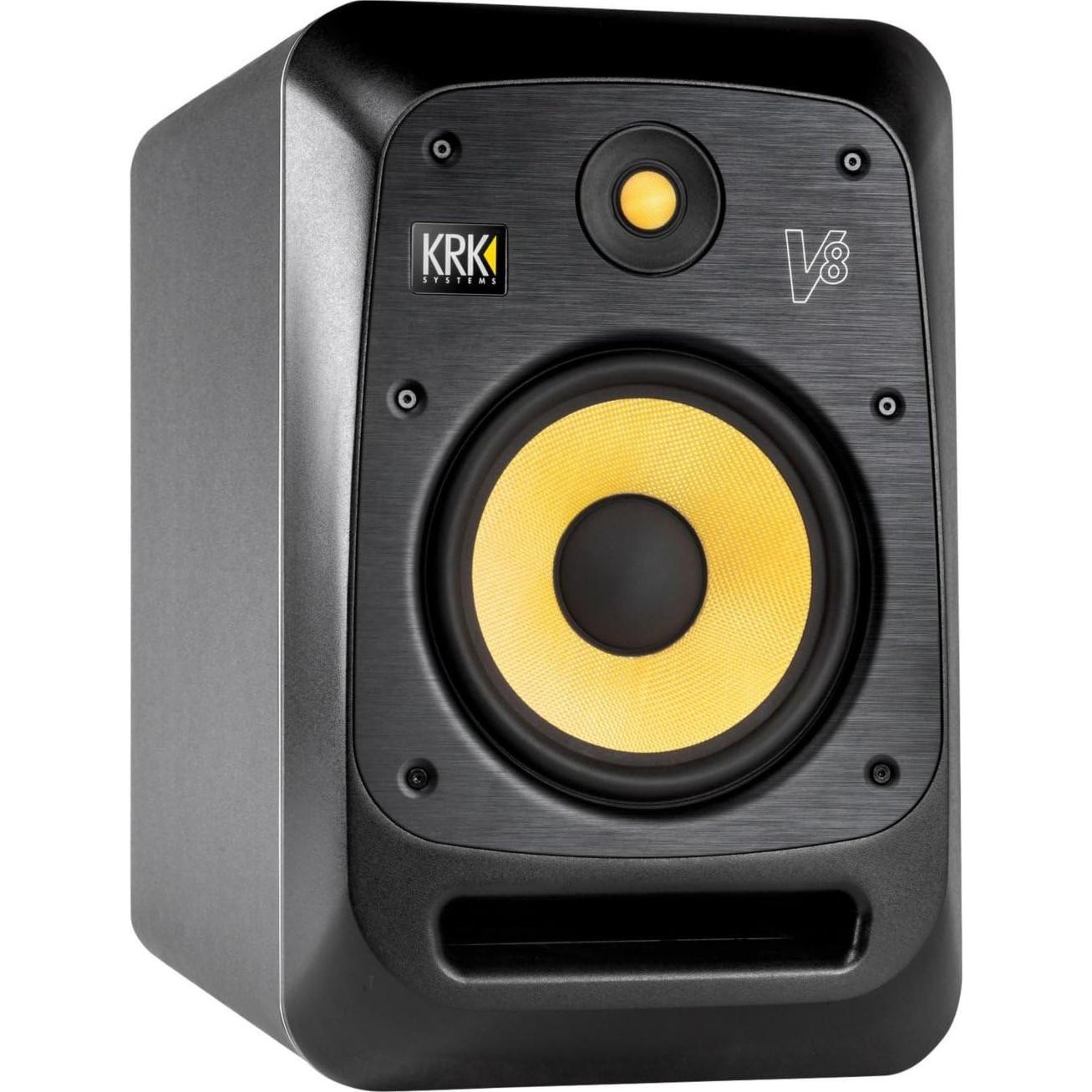 Monitor de Estudio KRK V8S4 8" Biamplificado 230W Negro