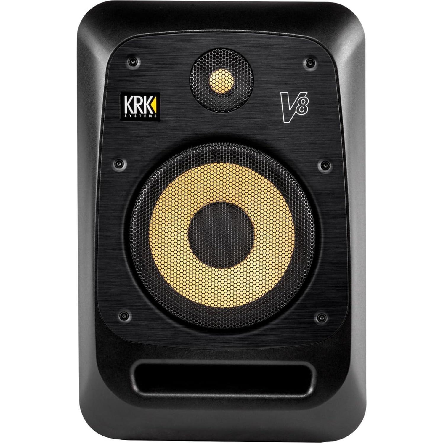 Monitor de Estudio KRK V8S4 8" Biamplificado 230W Negro
