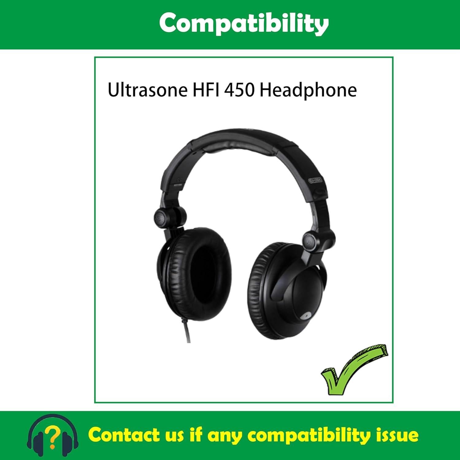 Almohadillas de Tela Transpirable ACCOUTA para Auriculares Ultrasone HFI-450