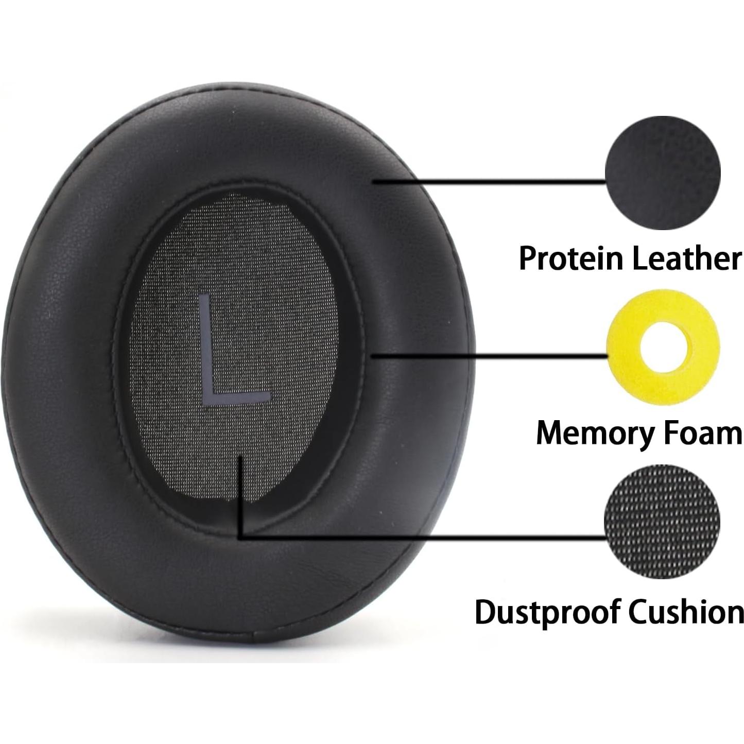 Almohadillas de Repuesto Sennheiser Momentum 3 - Cuero Premium