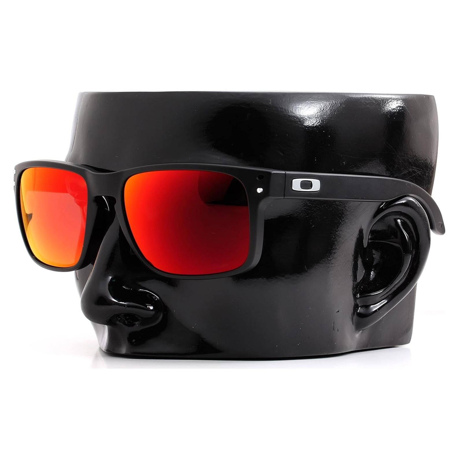 Lentes de Reemplazo IKON para Oakley Holbrook - Espejo Rojo