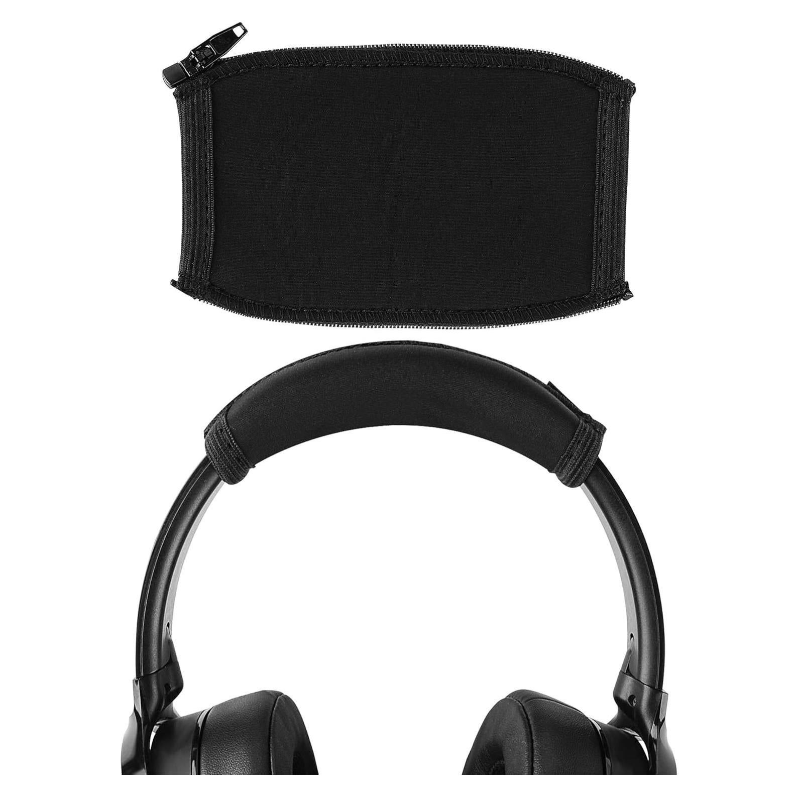 Cubierta de Banda para Auriculares Geekria Negra Compatible con Skullcandy