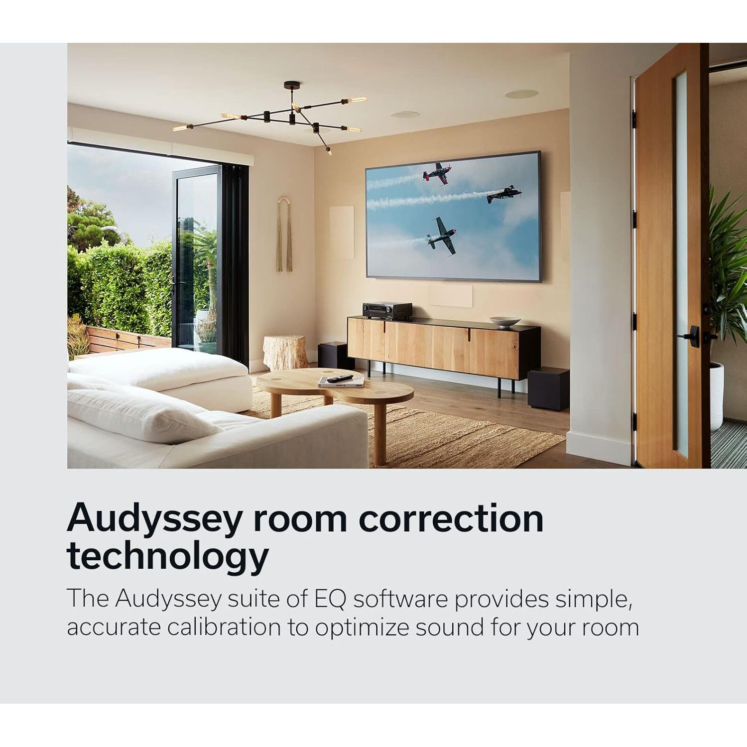 Receptor Denon AVR-X3800H 9.4 Canales 8K Dolby Atmos HEOS