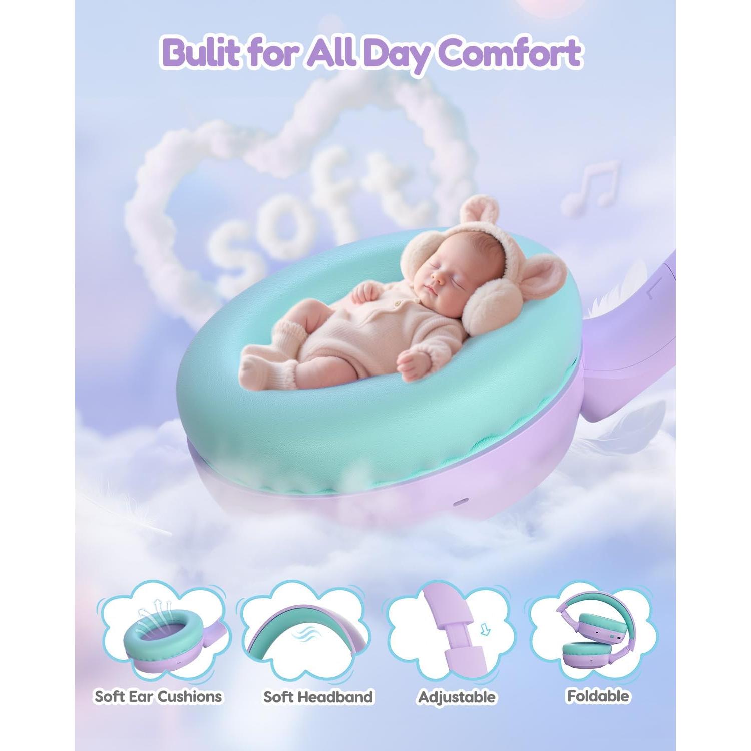 Auriculares Bluetooth Acer OHR668 Niños 60h Volumen Seguro