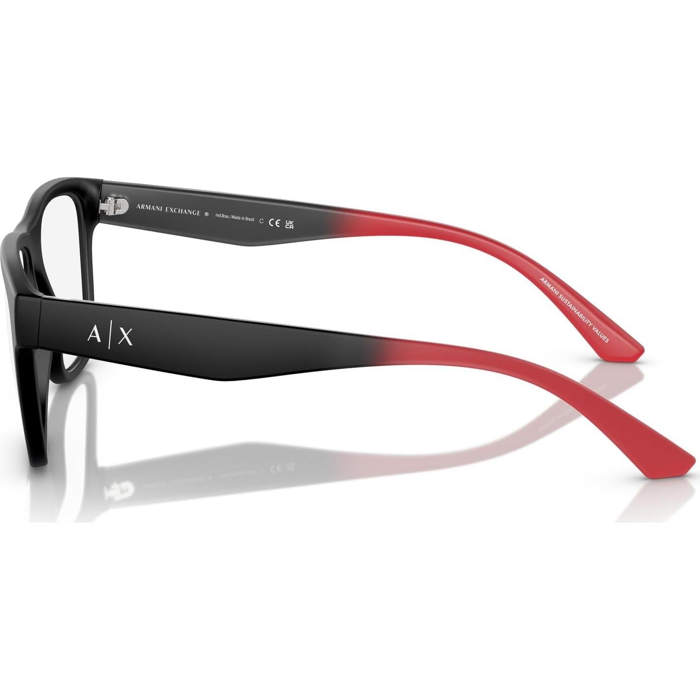 Gafas de Prescripción Armani Exchange AX3105F Ajuste Bajo