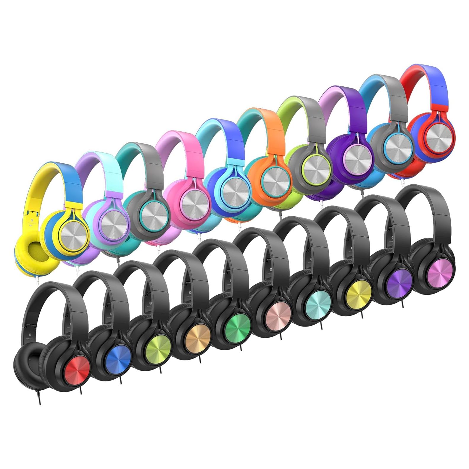 Auriculares AILIHEN con Micrófono para Aula - Paquete de 20