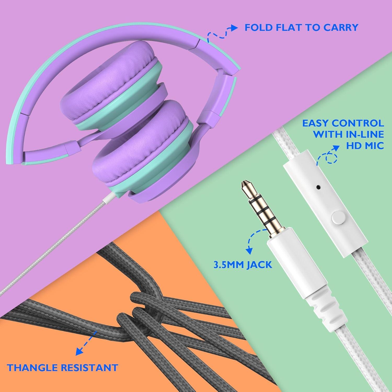 Auriculares AILIHEN con Micrófono para Aula - Paquete de 20