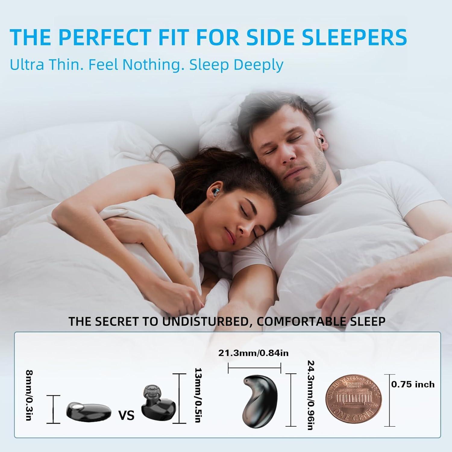 Auriculares Inalámbricos Otinsile M52 para Dormir, Bluetooth 5.3, 58H