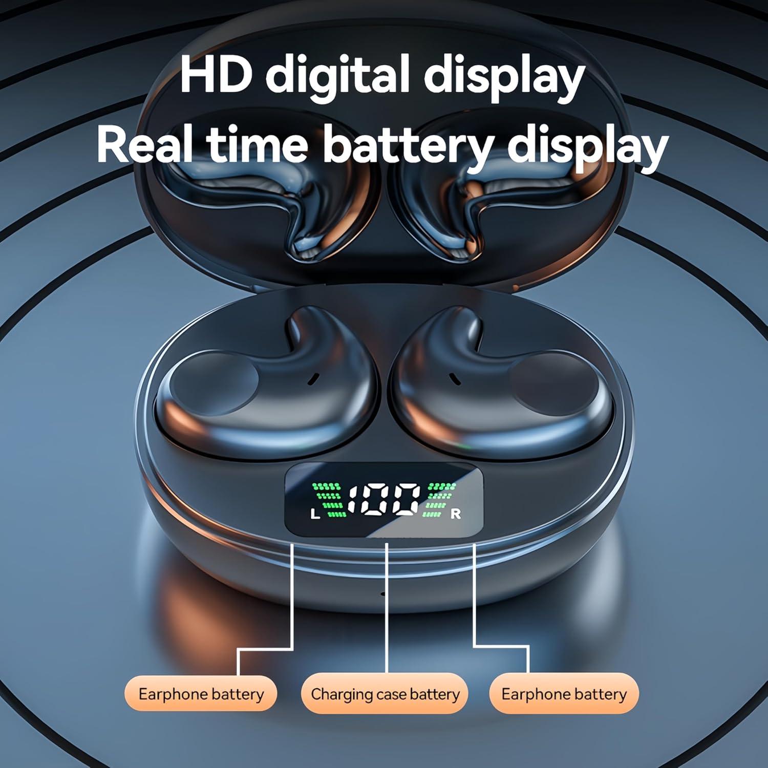 Auriculares Inalámbricos Otinsile M52 para Dormir, Bluetooth 5.3, 58H