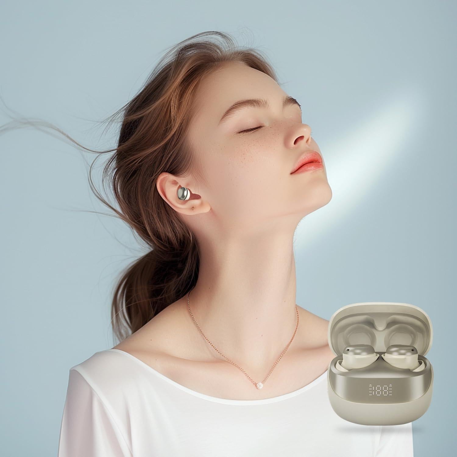 Auriculares Inalámbricos Bluetooth PWTEK SU8 con Cancelación de Ruido