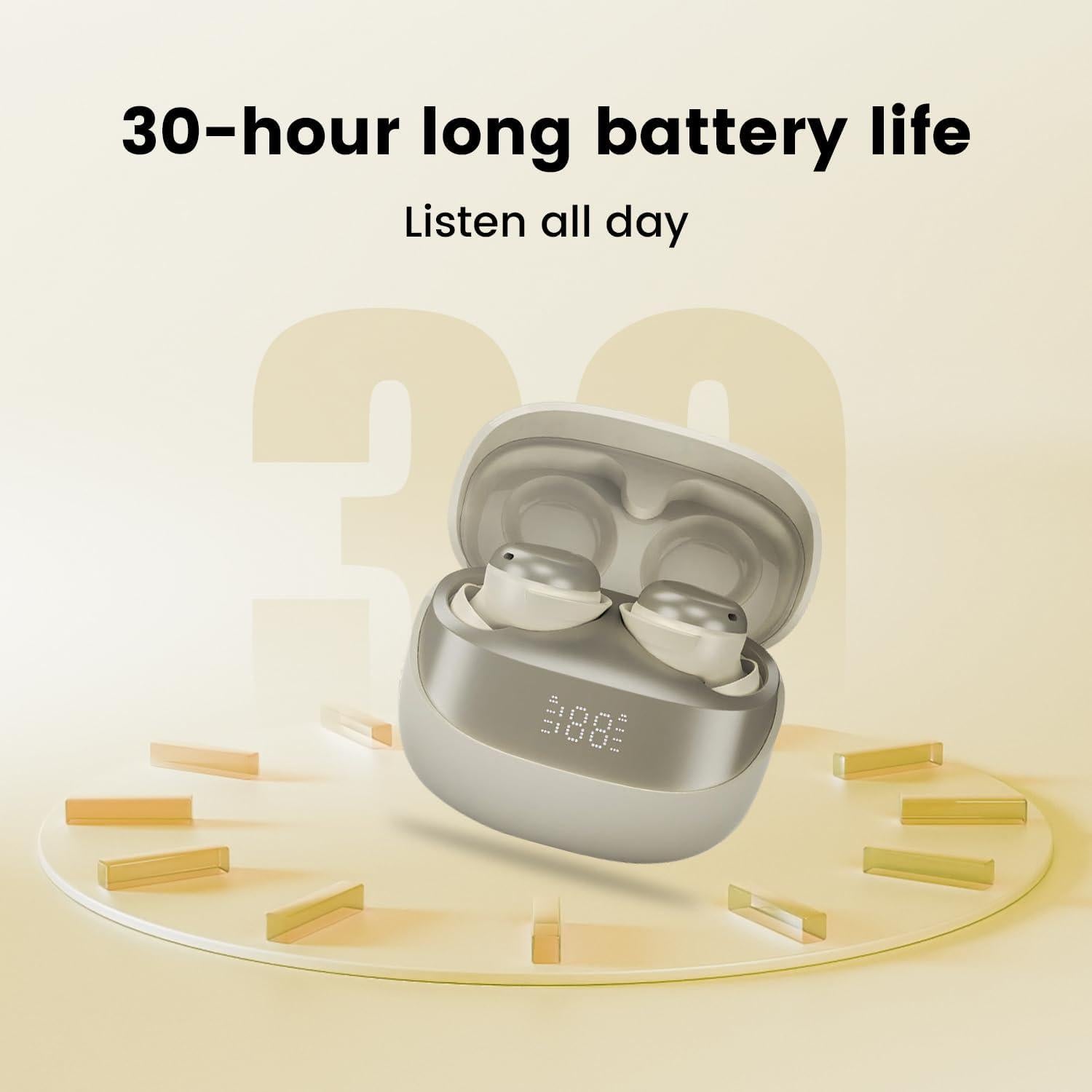 Auriculares Inalámbricos Bluetooth PWTEK SU8 con Cancelación de Ruido