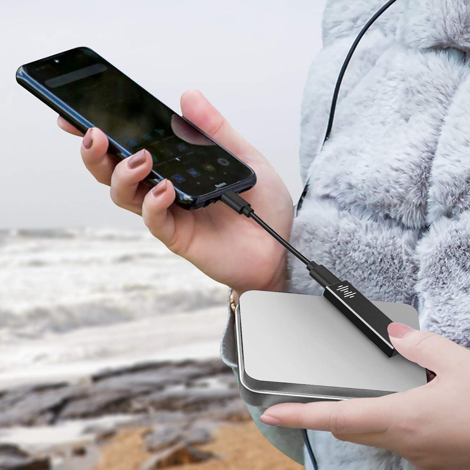 DAC/AMP portátil GEEKRIA SJC01 USB-C 384KHz/32Bit Hi-Res