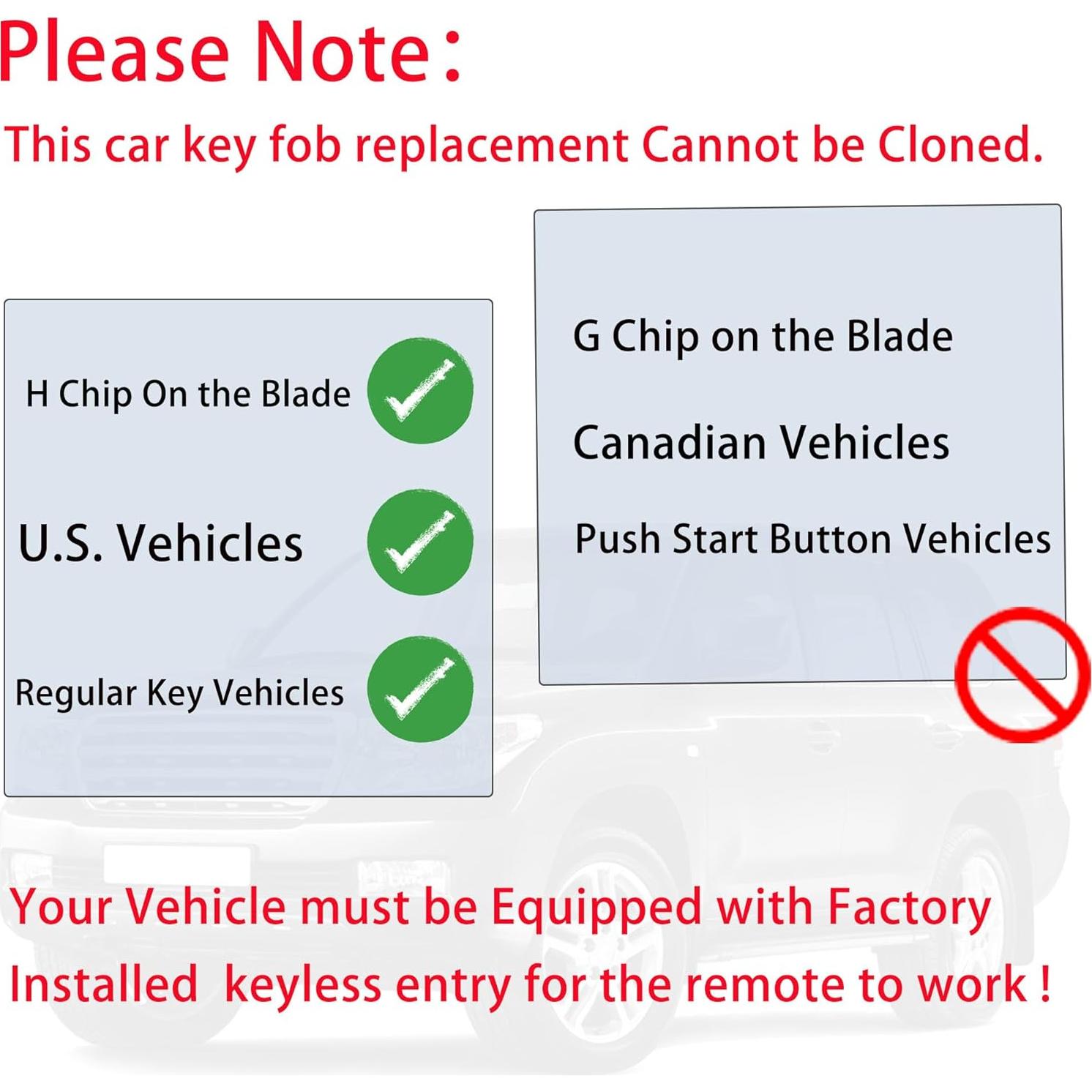 Mando a distancia MechanMagic para Toyota Corolla 2014-2019