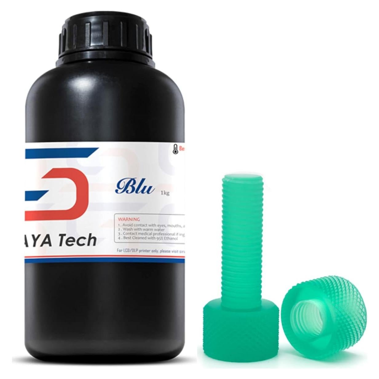 Resina Dura Siraya Tech Blu 1kg para Impresión 3D UV