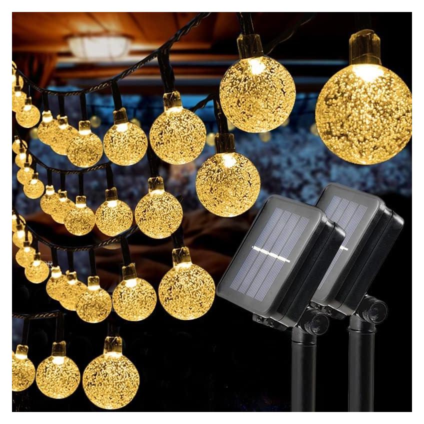 Luces de Cadena Solares Solatec 60 LED 12 m 8 Modos IP65