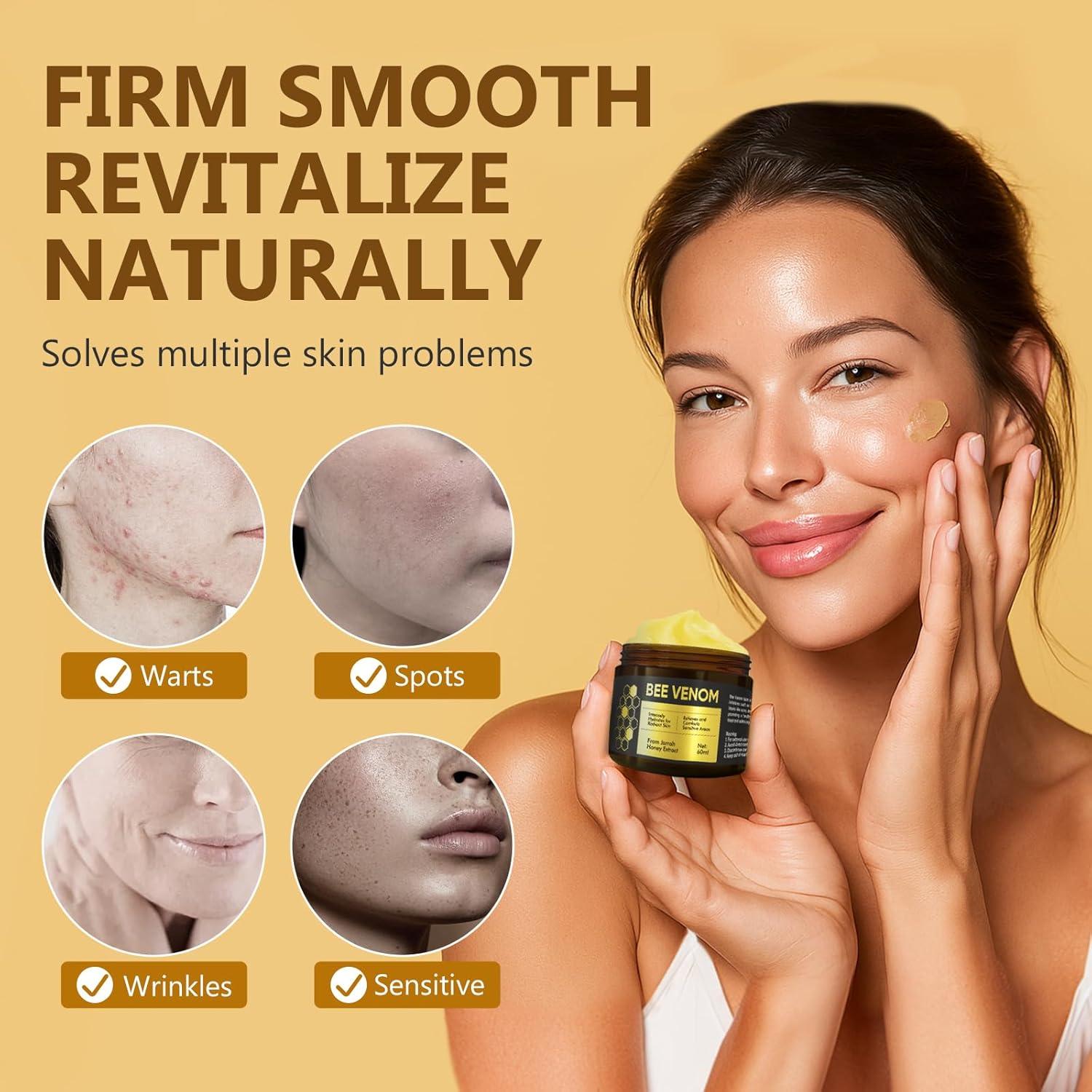 Crema Antienvejecimiento Natural Crema de Abeja 81g - Hidratante Facial