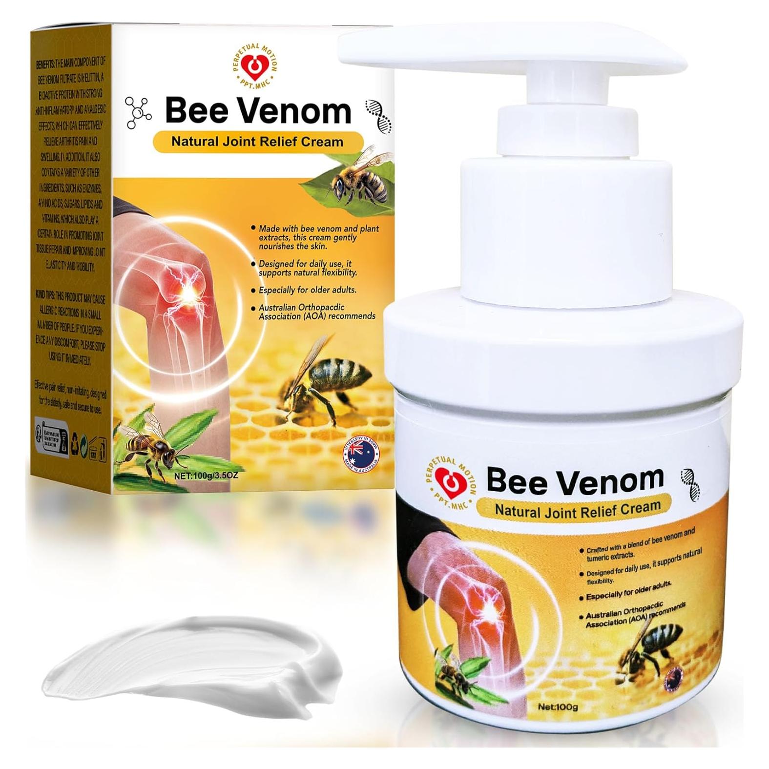 Crema de Veneno de Abeja 100g - Alivio Articulaciones Natural