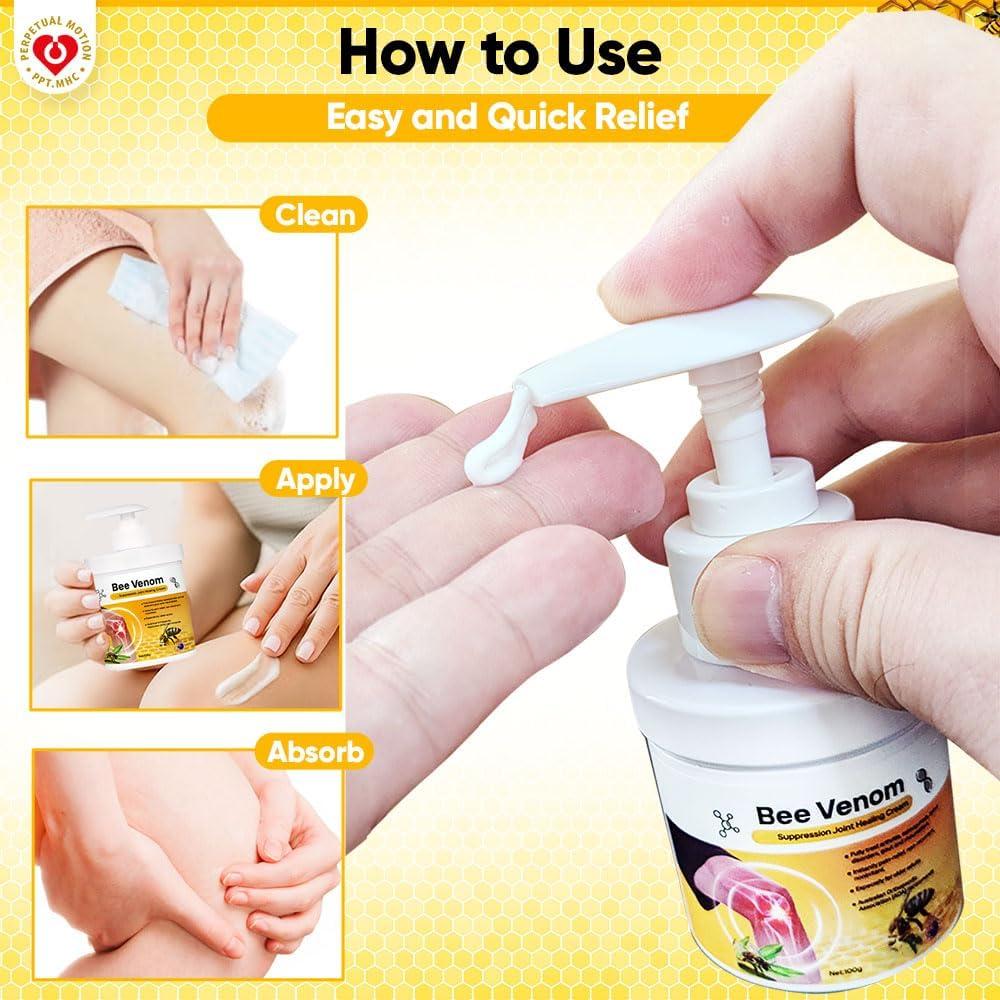Crema de Veneno de Abeja 100g - Alivio Articulaciones Natural