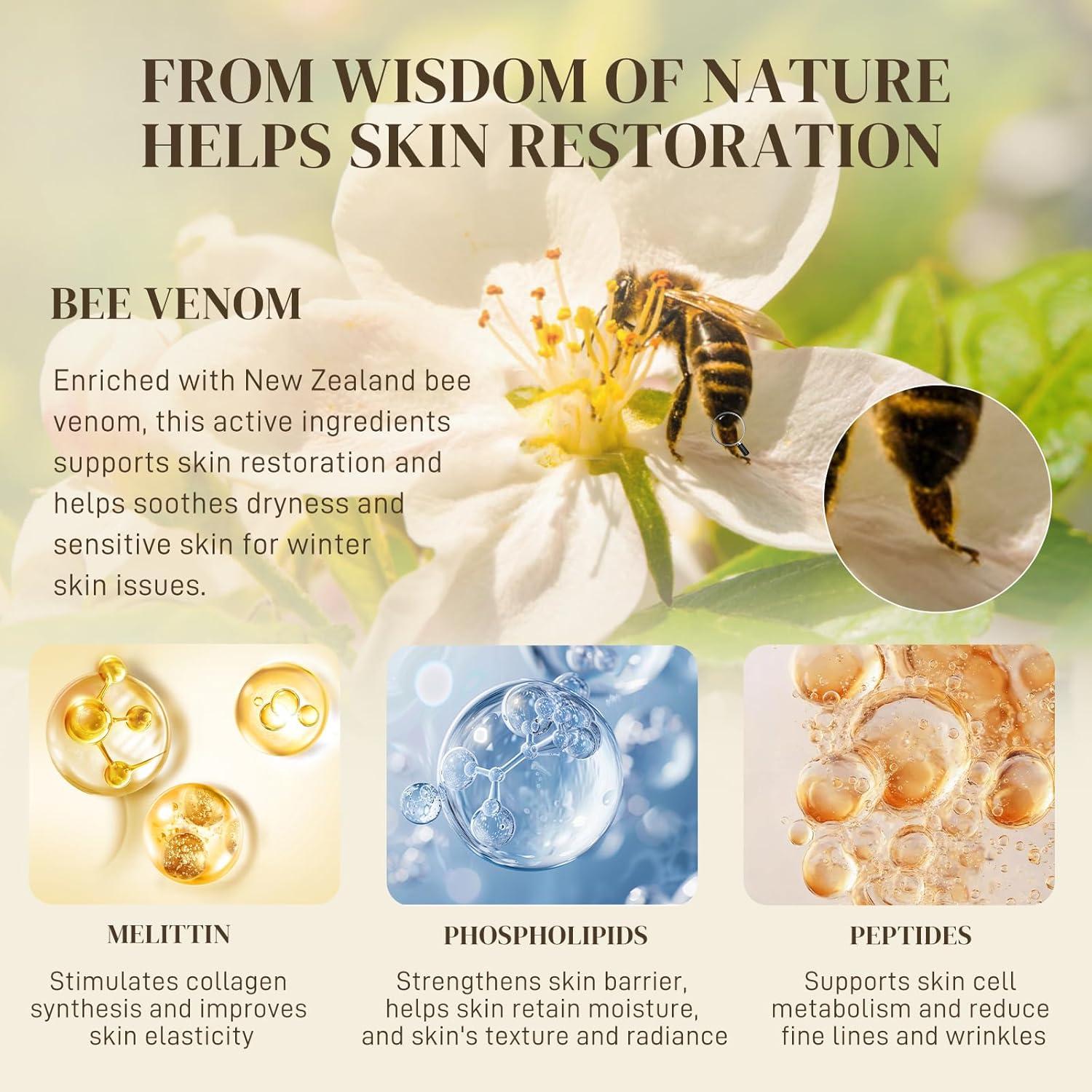 Grasa de Res con Veneno de Abeja 100% Natural 132g