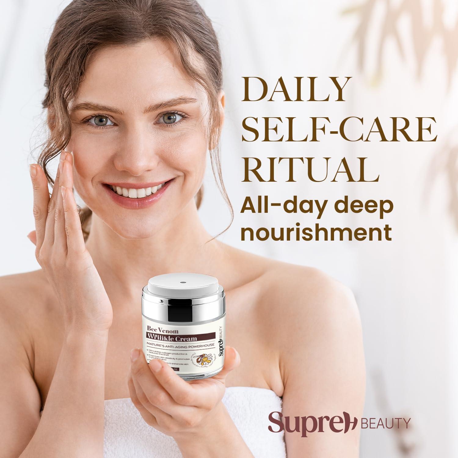 Crema Antiarrugas Veneno de Abeja SupreH 50 ml - Ácido Hialurónico