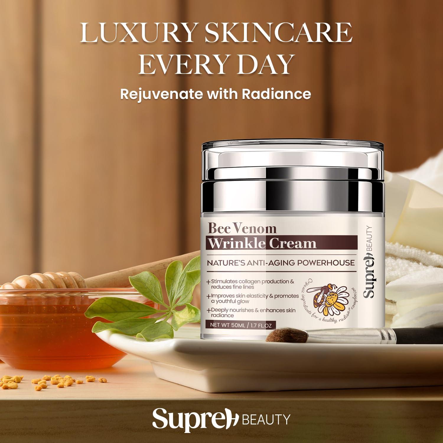 Crema Antiarrugas Veneno de Abeja SupreH 50 ml - Ácido Hialurónico