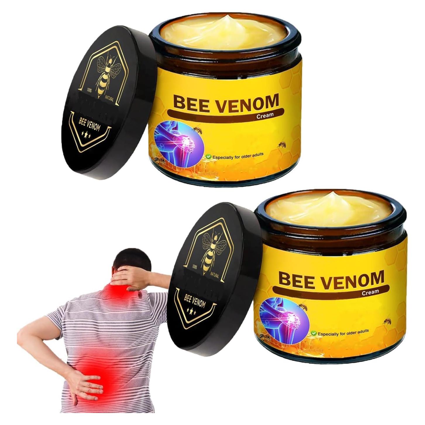 Crema de Veneno de Abeja Virularty 2 PCS para Articulaciones