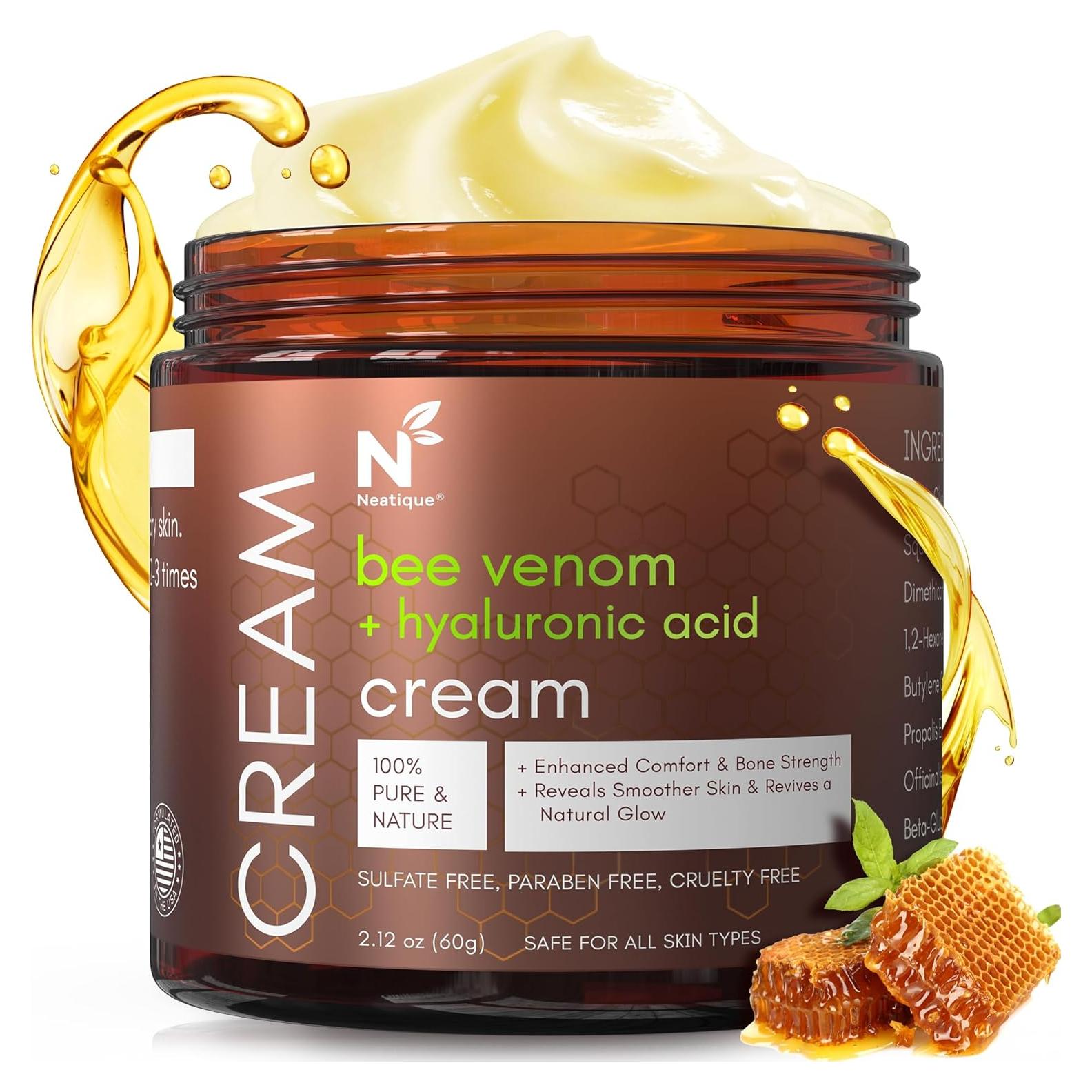 Crema Facial Anti-Envejecimiento Neatique con Veneno de Abeja 60g