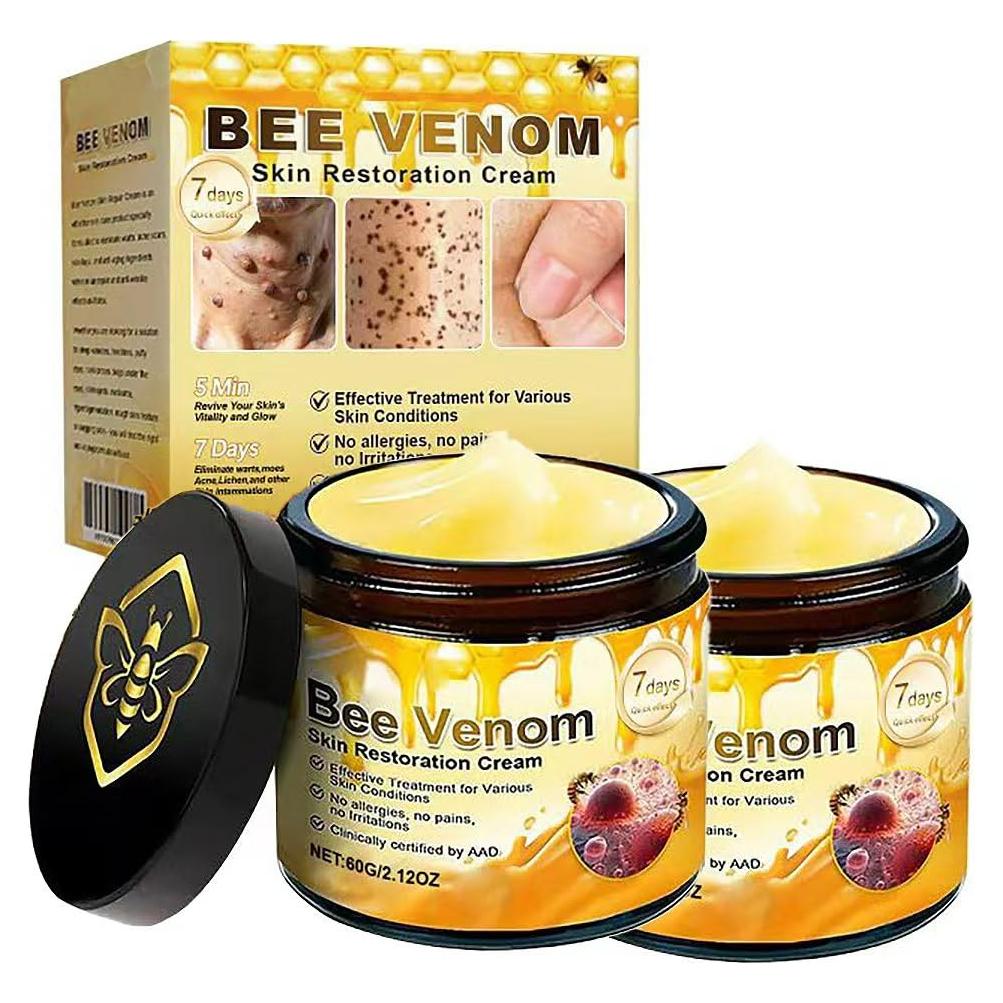 Crema Anti-Envejecimiento PAQIMAN con Veneno de Abeja - 2 Pcs