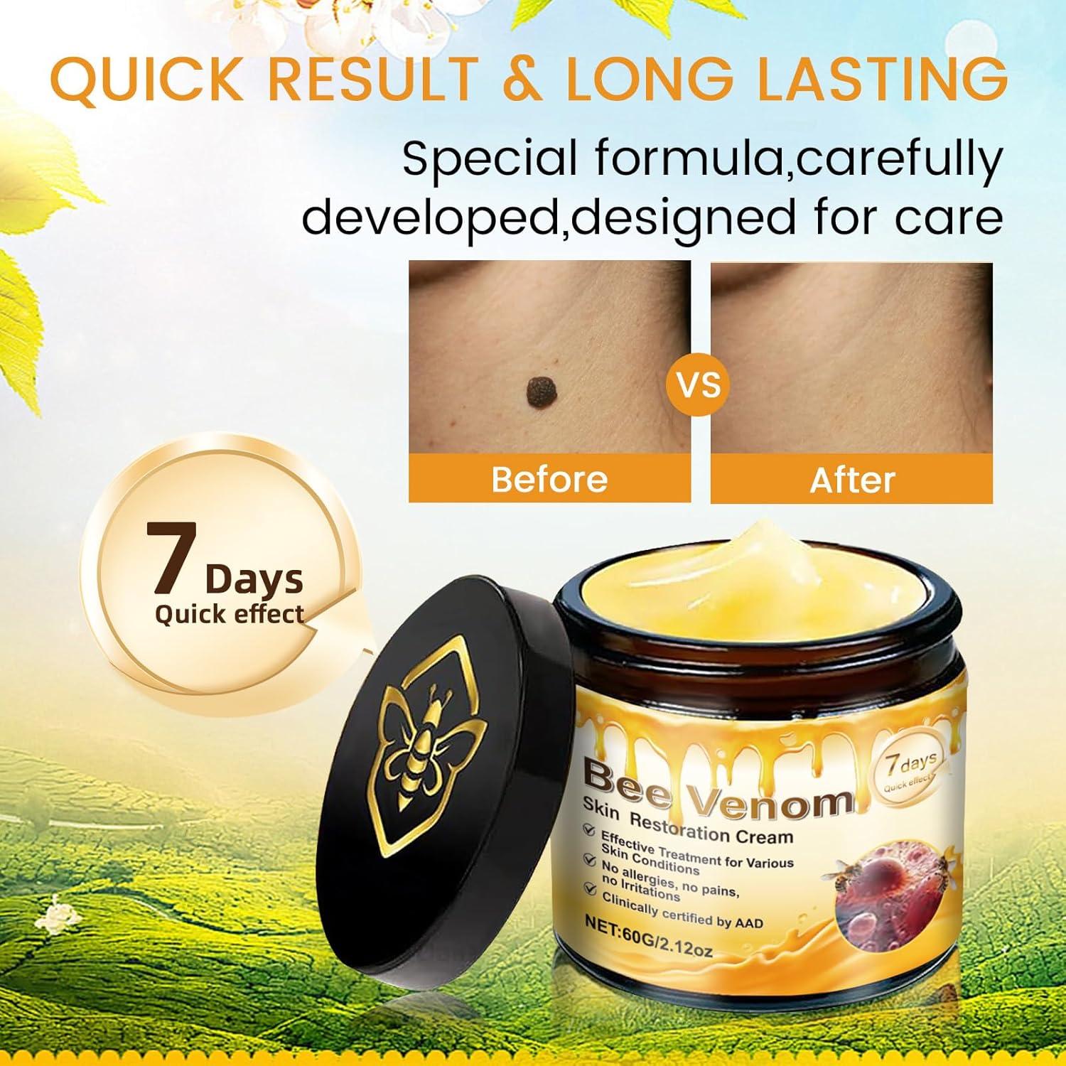 Crema Anti-Envejecimiento PAQIMAN con Veneno de Abeja - 2 Pcs