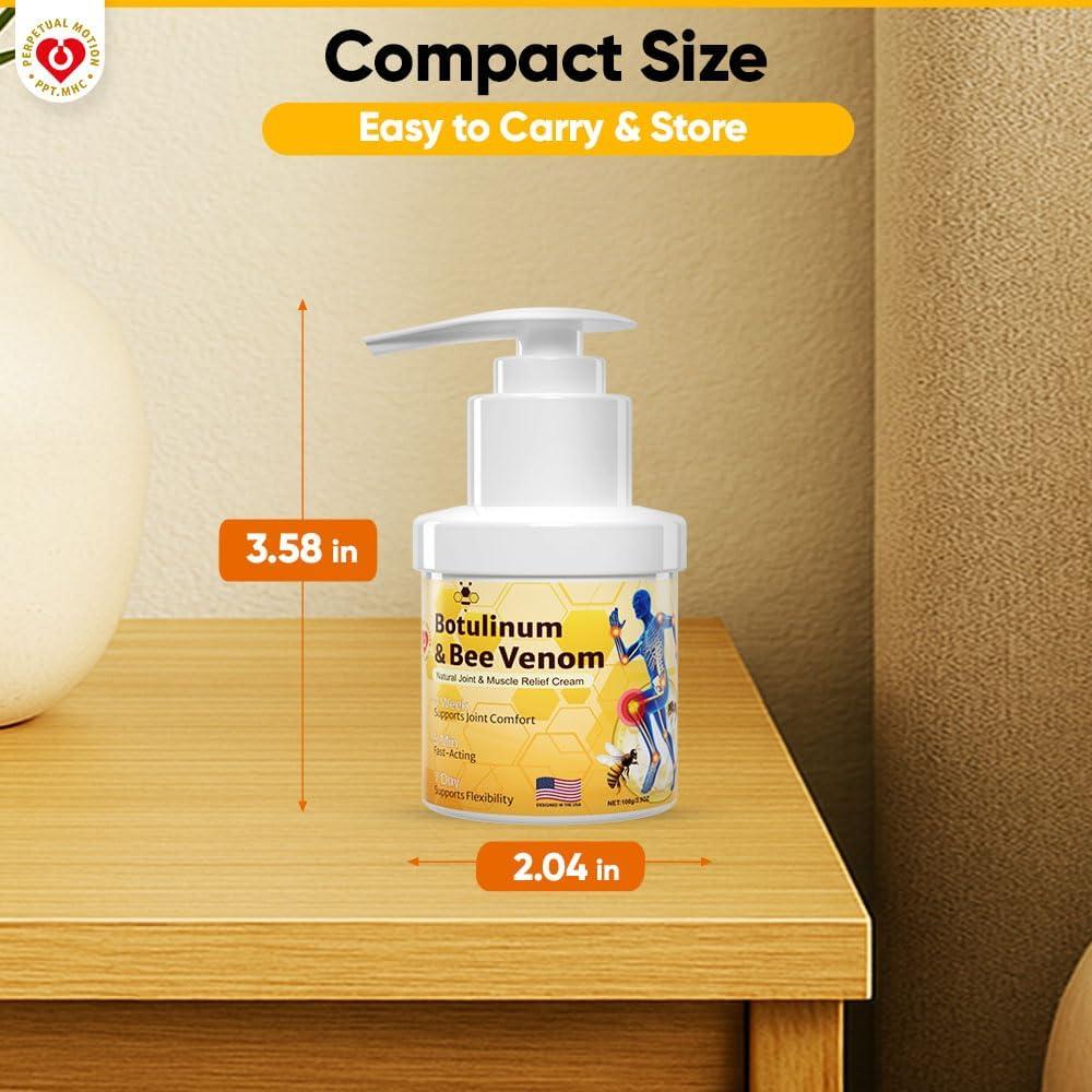 Crema Alivio Articulaciones Veneno de Abeja 100g - Perpetual Motion