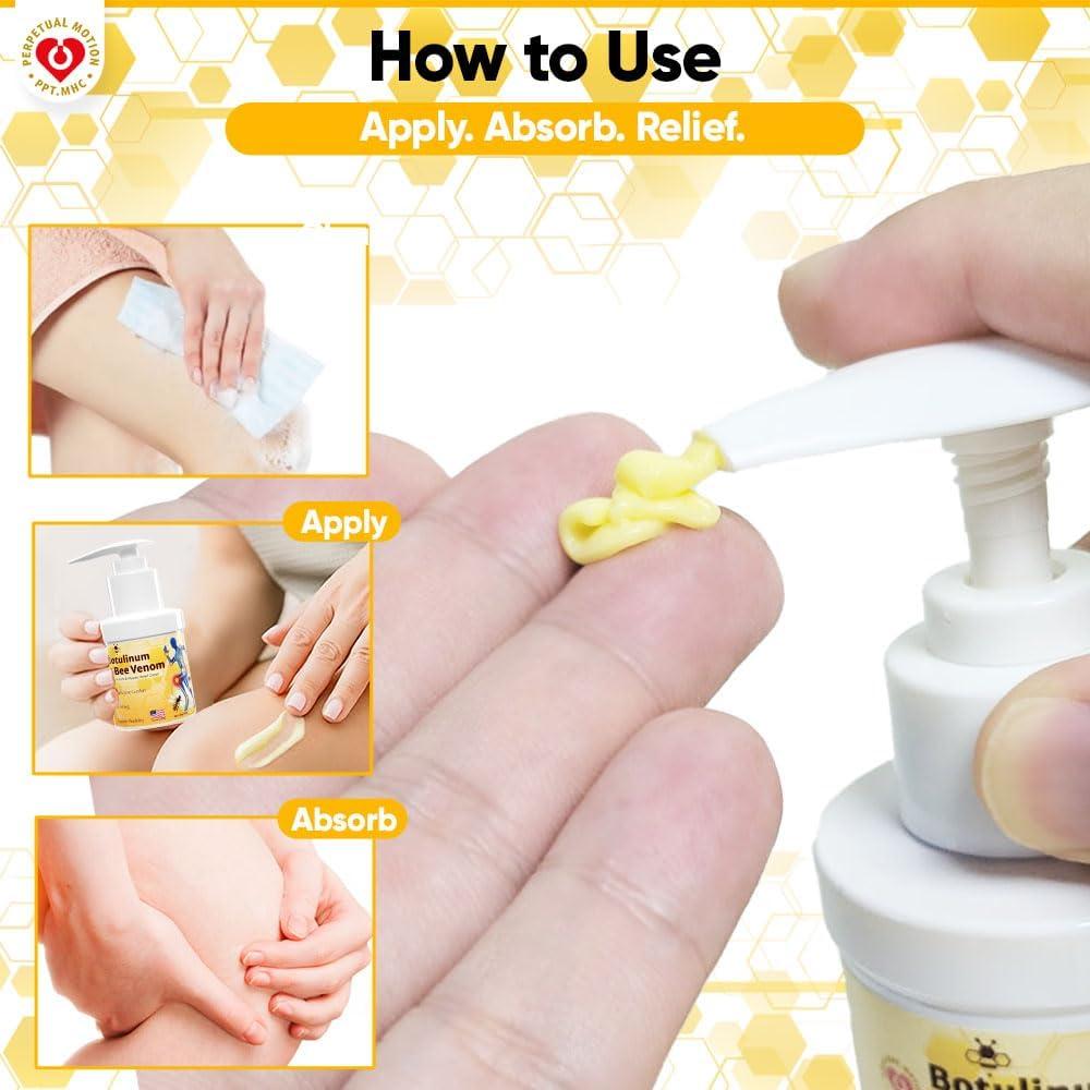 Crema Alivio Articulaciones Veneno de Abeja 100g - Perpetual Motion