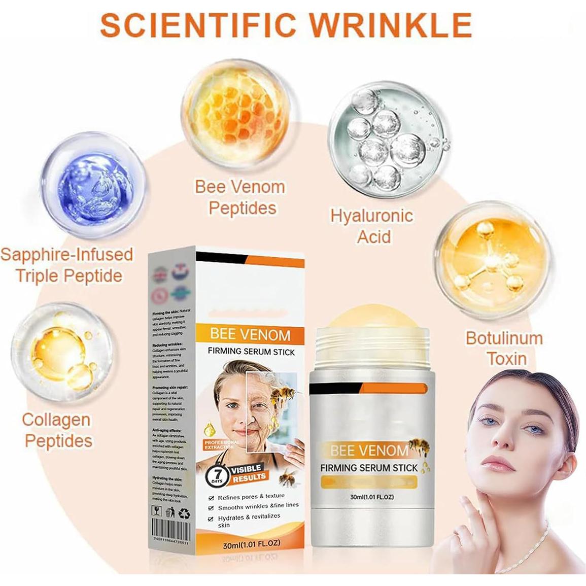 Suero en Barra Reafirmante Gaukomzs con Veneno de Abeja 132g